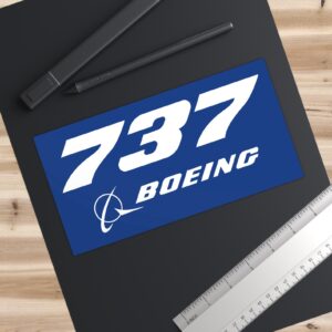 Nathan Fielder Boeing 737 Bumper Stickers
