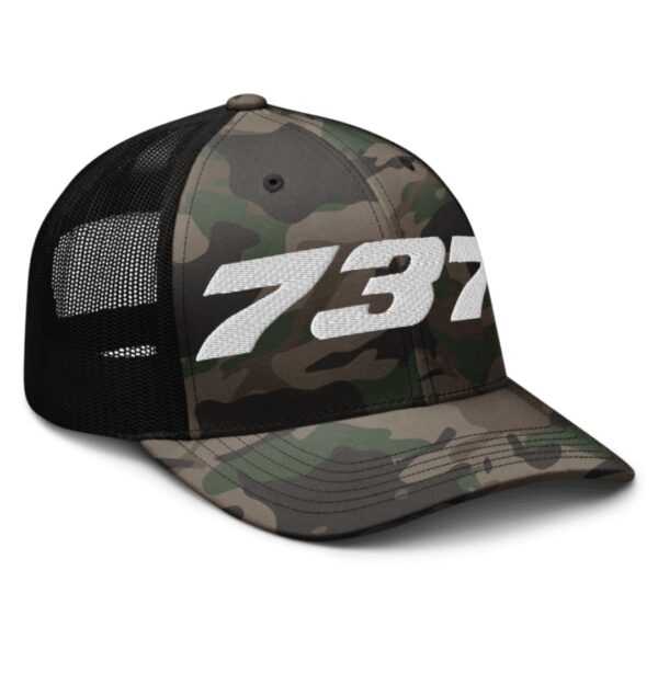 Nathan Fielder Boeing 737 Camouflage Trucker Hat