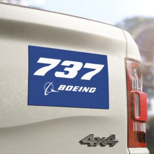 Nathan Fielder Boeing 737 Car Magnets and Sticker