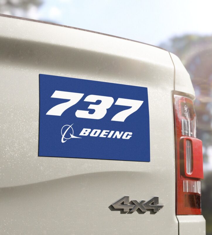 Nathan Fielder Boeing 737 Car Magnets and Sticker