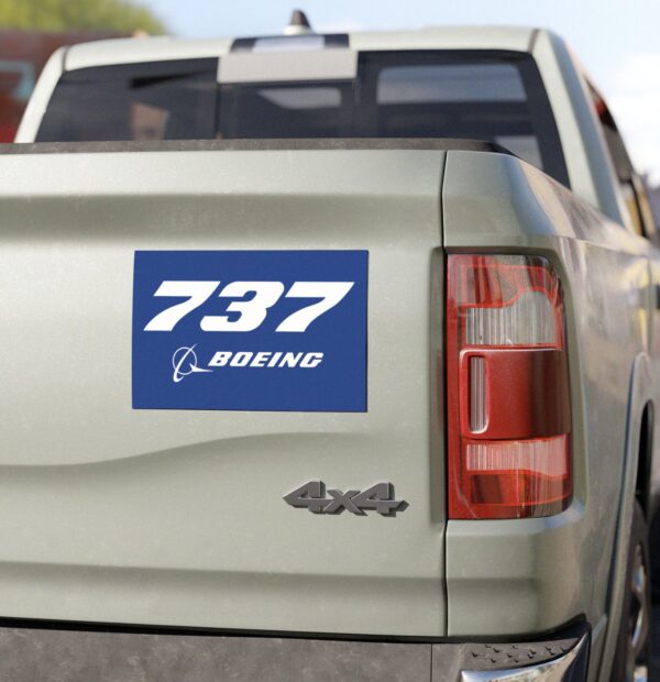 Nathan Fielder Boeing 737 Car Magnets and Sticker