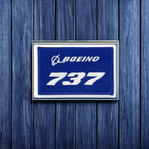 Nathan Fielder Boeing 737 Embroidered Patch