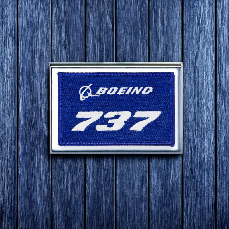 Nathan Fielder Boeing 737 Embroidered Patch