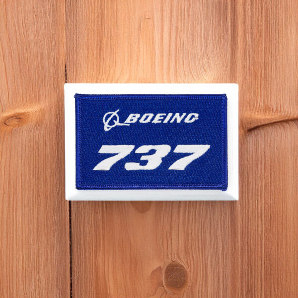 Nathan Fielder Boeing 737 Embroidered Patch
