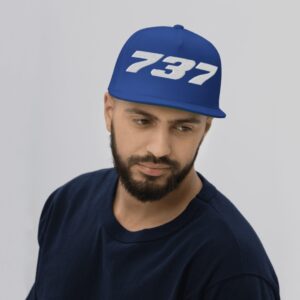 Nathan Fielder Boeing 737 Flat Bill Cap