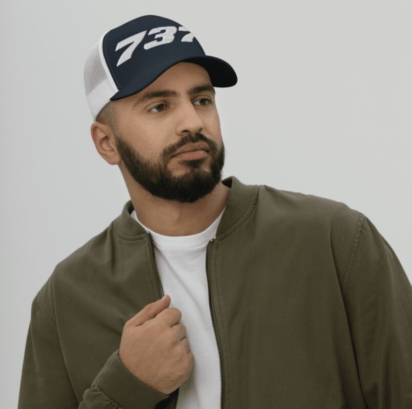 Nathan Fielder Boeing 737 Trucker Hat