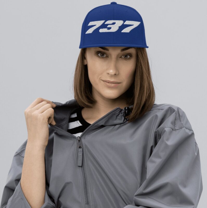Nathan Fielder Boeing 787 Classic Snapback Hat