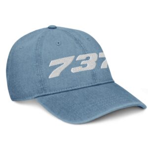 Nathan Fielder Boeing 787 Denim Hat