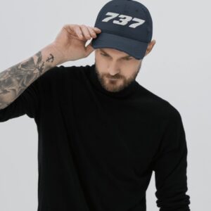 Nathan Fielder Boeing 787 Distressed Dad Hat