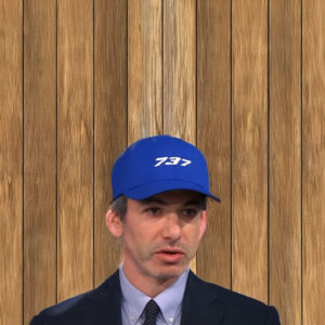 Nathan Fielder Boeing 787 Hat